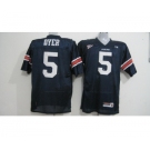 ncaa auburn tigers #5 dyer blue