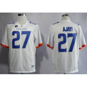 ncaa boise state broncos #27 ajayi white
