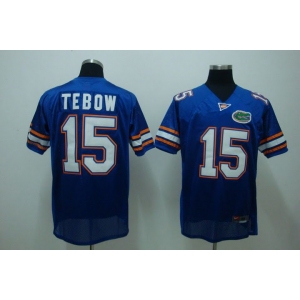 ncaa (florida gators)#15 tebow blue