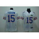 ncaa (florida gators)#15 tebow white