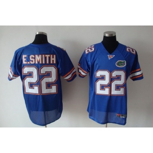 ncaa (florida gators)#22 e.smith blue