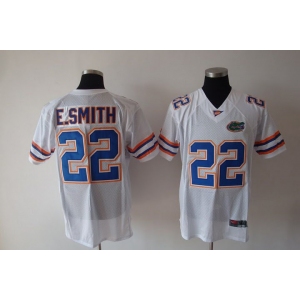 ncaa (florida gators)#22 e.smith white