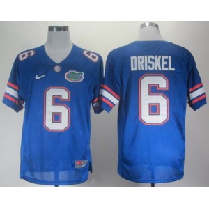ncaa (florida gators)#6 driskel blue