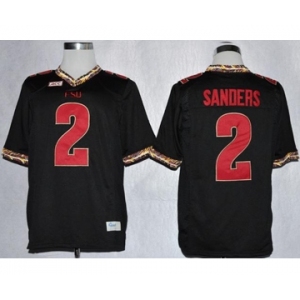 ncaa florida state seminoles #2 sanders black[fsu]