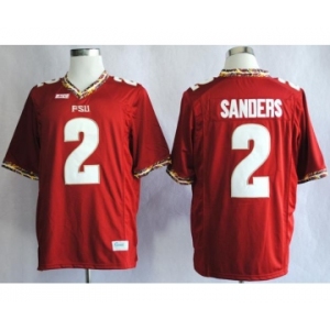 ncaa florida state seminoles #2 sanders red[fsu]
