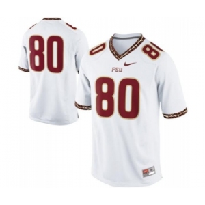 ncaa florida state seminoles #80 rashad greene white[nike fsu]