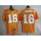 ncaa jerseys 16# manning orange