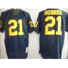 ncaa jerseys #21 howard blue