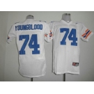 ncaa jerseys #74 Youngblood white