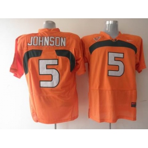 ncaa jerseys Andre Johnson #5 orang