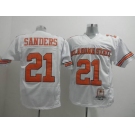 ncaa jerseys Barry Sanders #21 white