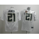 ncaa jerseys LaMichael James #21 white