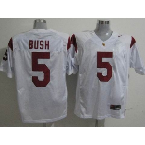 ncaa jerseys Reggie Bush #5 white