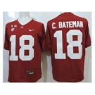 ncaa jerseys alabama crimson tide #18 c.bsteman red[2016]