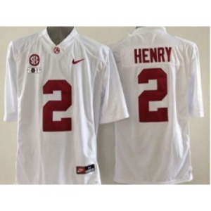 ncaa jerseys alabama crimson tide #2 henry white[2016]