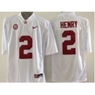 ncaa jerseys alabama crimson tide #2 henry white