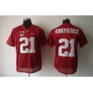 ncaa jerseys alabama crimson tide #21 kirkpatrick red[2016]