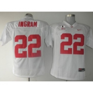 ncaa jerseys alabama crimson tide #22 ingram white[2016]