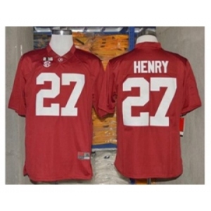 ncaa jerseys alabama crimson tide #27 derrick henry red