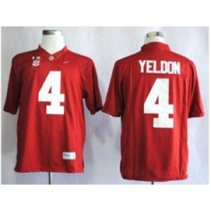 ncaa jerseys alabama crimson tide #4 yeldon red[2016]