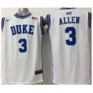 ncaa jerseys blue devils #3 allen white