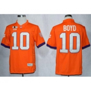 ncaa jerseys clemson tigers #10 tajh boyd orange[2016]