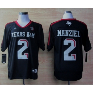 ncaa jerseys college texas #2 manziel black