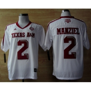 ncaa jerseys college texas #2 manziel white