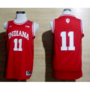 ncaa jerseys indiana hoosiers #11 isiah thomas red[big]