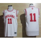 ncaa jerseys indiana hoosiers #11 isiah thomas white[big]