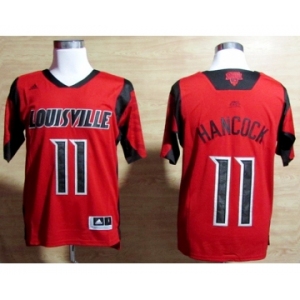 ncaa jerseys louisville cardinals #11 hancock red[2013 march madness]