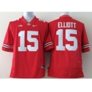 ncaa jerseys ohio state buckeyes #15 elliott red