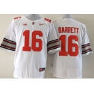 ncaa jerseys ohio state buckeyes #16 barrett white