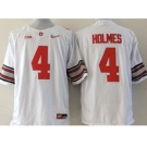 ncaa jerseys ohio state buckeyes #4 holmes white