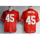 ncaa jerseys ohio state buckeyes #45 griffin red