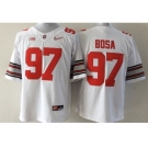 ncaa jerseys ohio state buckeyes #97 bosa white