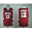 ncaa jerseys saca high School #12 howard red