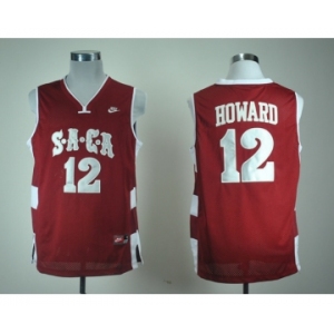 ncaa jerseys saca high School #12 howard red