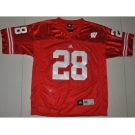 ncaa jerseys wisconsin badgers #28 montee ball red