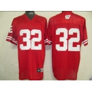 ncaa jerseys wisconsin badgers #32 red