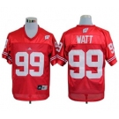 ncaa jerseys wisconsin badgers #99 j.j.watt red