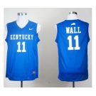 ncaa kentucky wildcats #11 wall blue