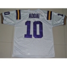 ncaa (lsu tigers) #10 addai black