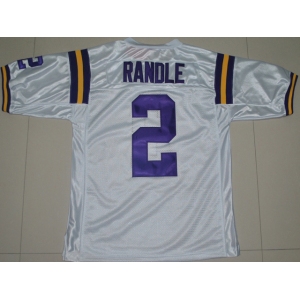 ncaa (lsu tigers) #2 rueben randle white