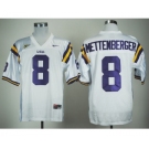 ncaa (lsu tigers) #8 mettenberger white