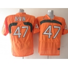 ncaa (miami hurricanes) #47 irvin orange