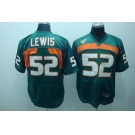 ncaa (miami hurricanes) #52 lewis green