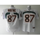 ncaa (miami hurricanes) #87 wayne white