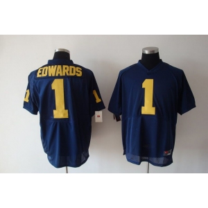 ncaa (michigan wolverines) #1 edwards blue