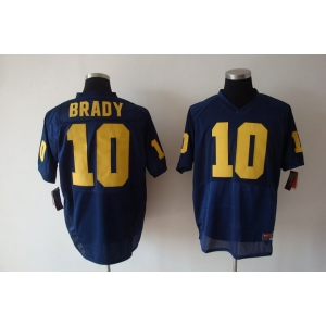 ncaa (michigan wolverines) #10 brady blue